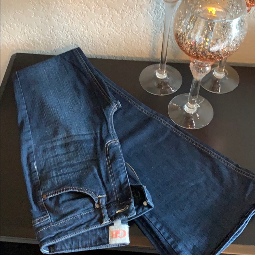 Gianni Bini high-waisted flare jeans